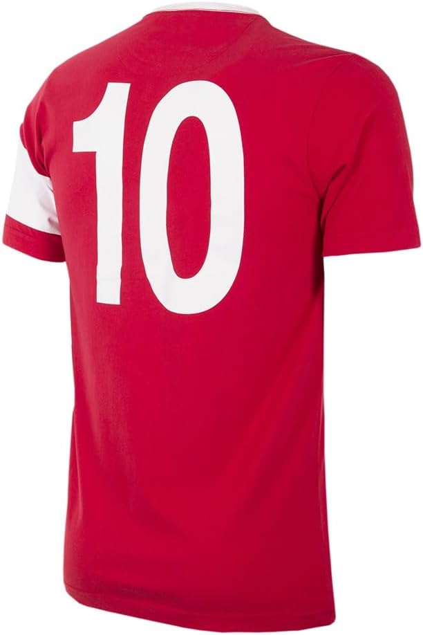 SL Benfica Retro Kapitän T-Shirt M Rot, M Rot