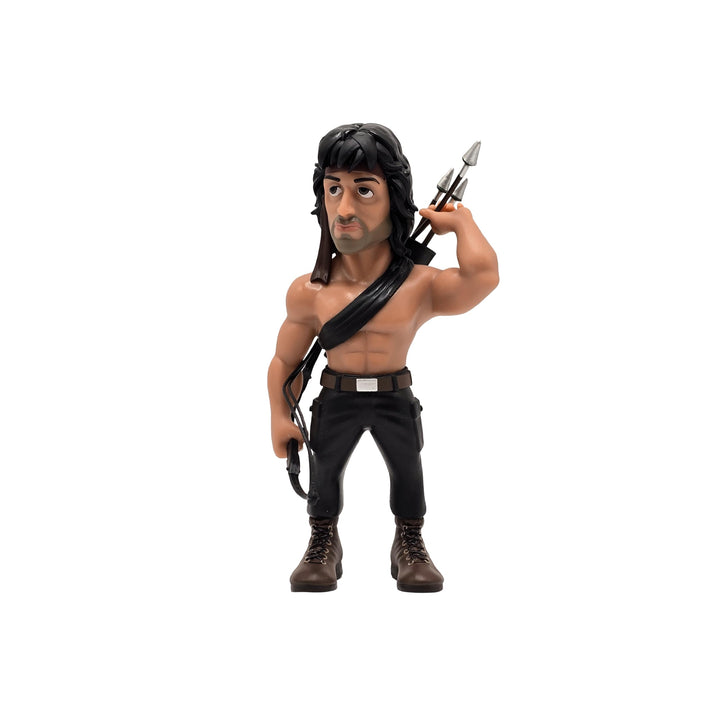 MINIX Rambo Figur mit Bogen - Rambo - Sammlerstücke 12 cm für Ausstellung, Geschenkidee für Kinder u