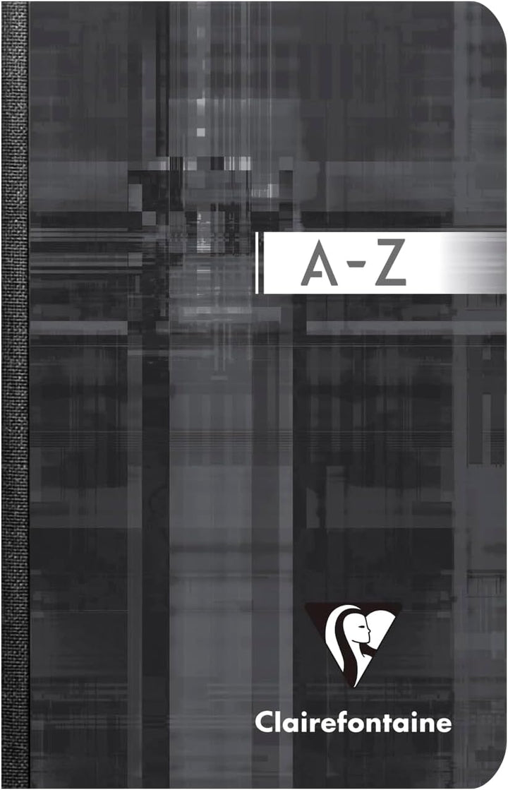 Clairefontaine 9599C - Packung mit 5 Kladden/Adressbuch 9x14cm mit Softcover, 96 Blatt kariert 90g,