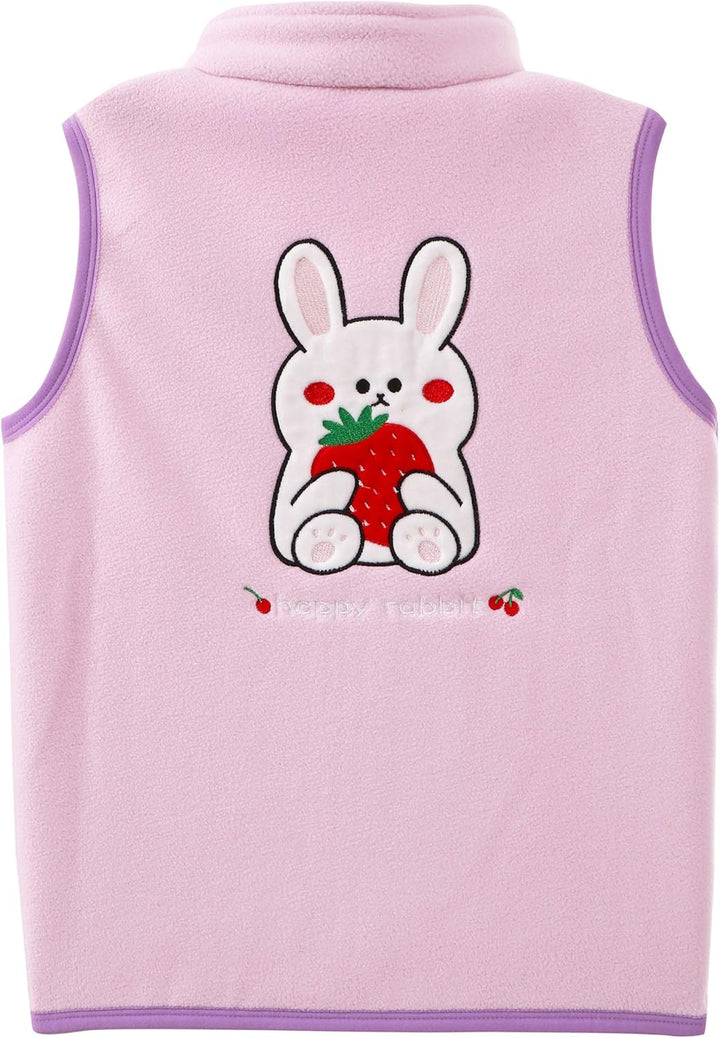 Baby Kleinkind Kinder Jungen Mädchen Polar Fleece Weste Stehkragen Reissverschluss Fleeceweste Kinde
