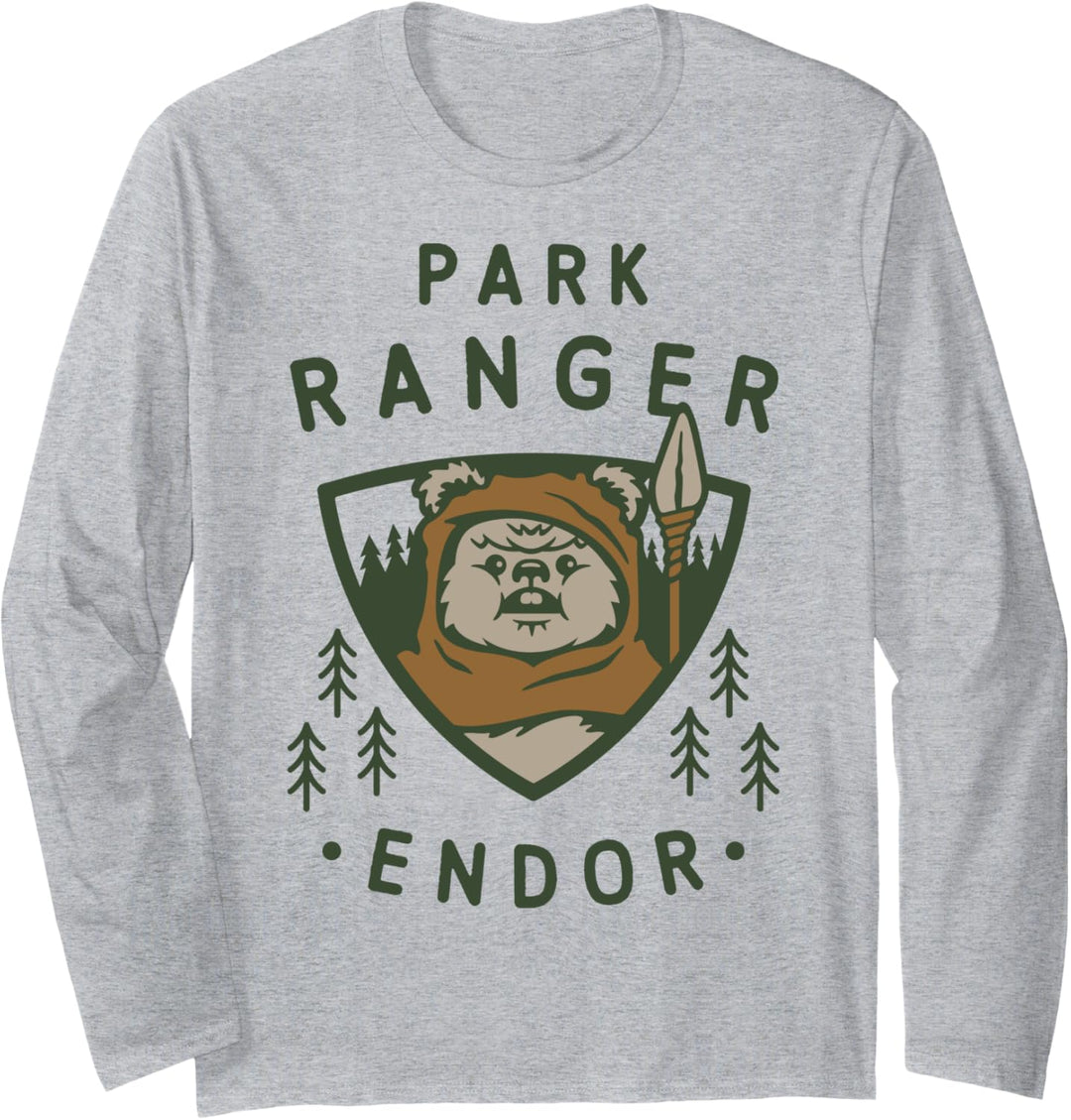 Star Wars Ewok Park Ranger Endor Langarmshirt