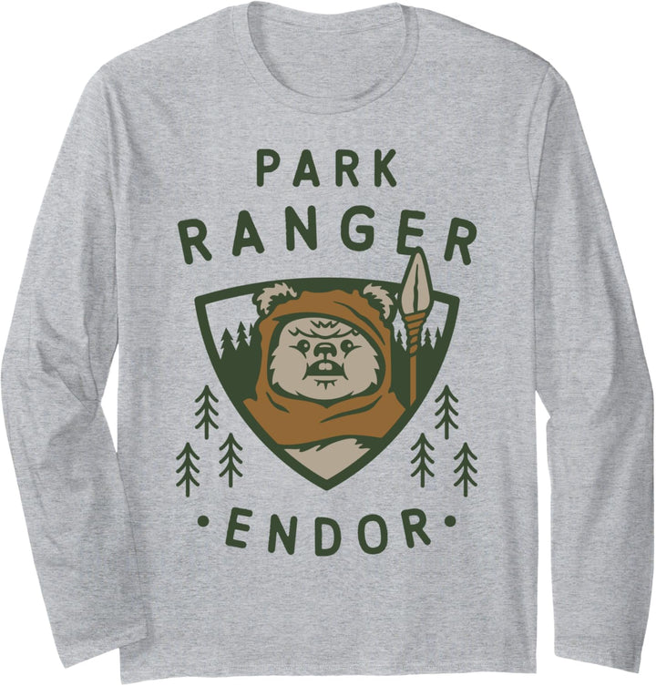 Star Wars Ewok Park Ranger Endor Langarmshirt