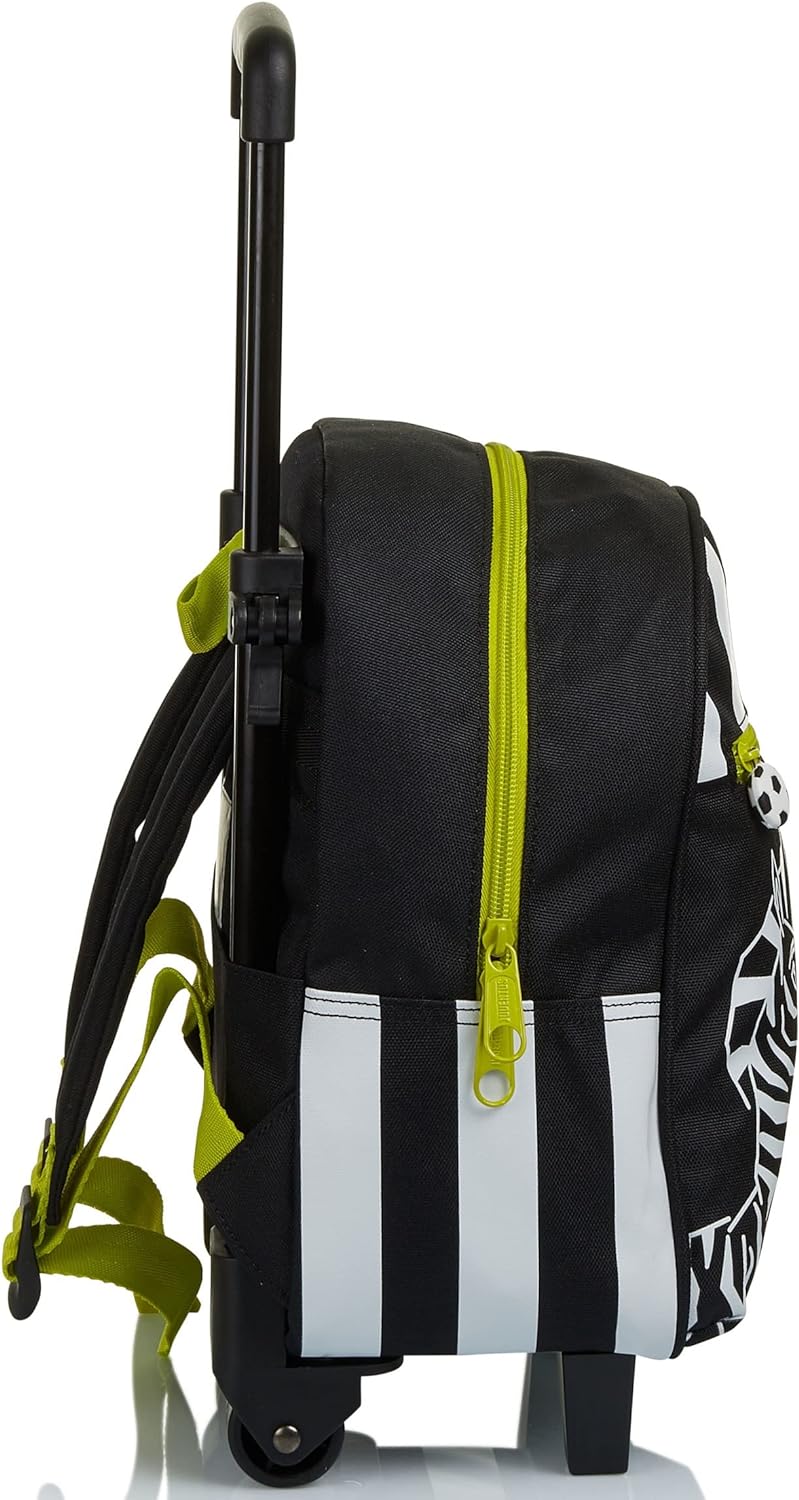 Juventus Kleiner Trolley Future Legacy, schwarz und weiss, für Kinderzimmer und Reisen