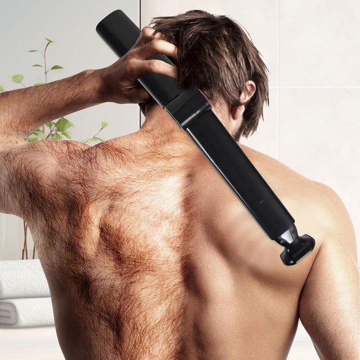Rückenrasierer Herren Elektrisch, Körpertrimmer Herren, Haarschneider Körper Männer, Brust Trimmer,