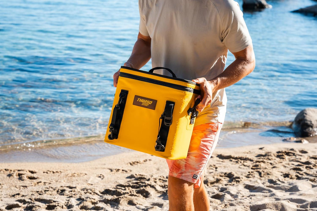 Thurso Surf Soft-Kühltasche für 24 Dosen, tragbare Eiskühltasche, 48 Stunden Isolierung, auslaufsich