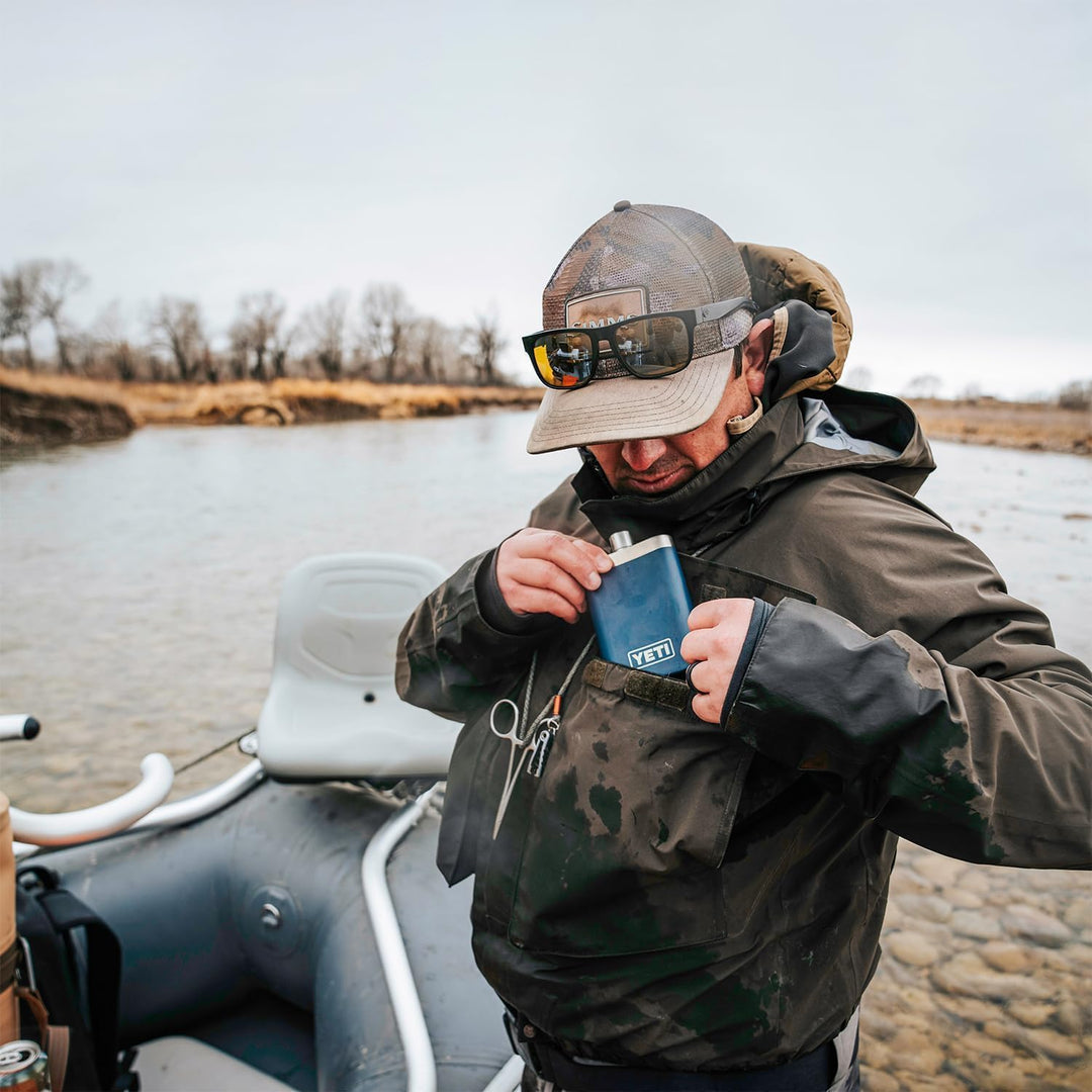 YETI Rambler Flachmann, Black, 7 oz (207 ml), Black