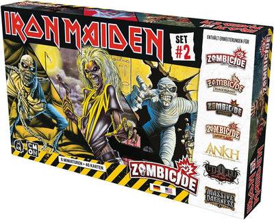 CMON, Iron Maiden Character Pack 2, Miniaturen-Erweiterung, Kennerspiel, Dungeon Crawler, 1-6 Spiele