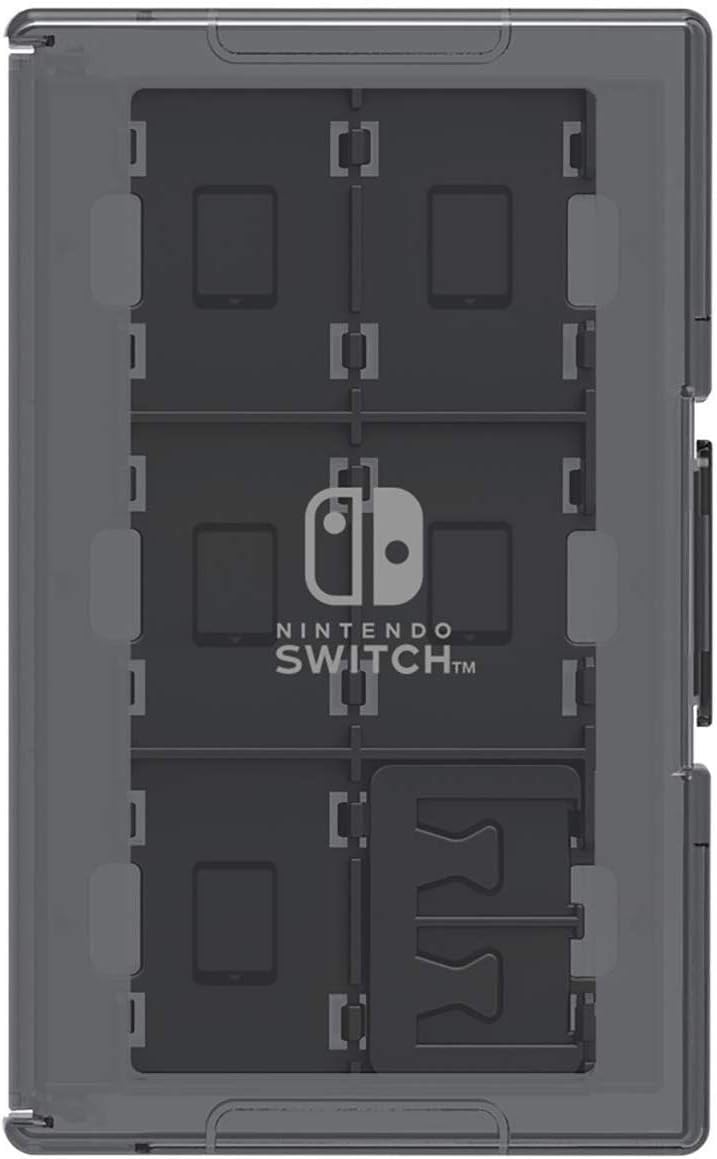 HORI Game Card Schutzhülle [Nintendo Switch] schwarz 24 Games Schwarz, 24 Games Schwarz