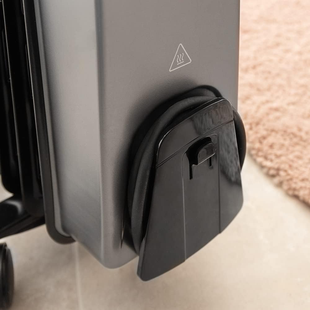 Cecotec Öl-Radiator ReadyWarm 11000 Space 360º Black. 2500 W, 11 Module, 3 Leistungsstufen, Kabelauf
