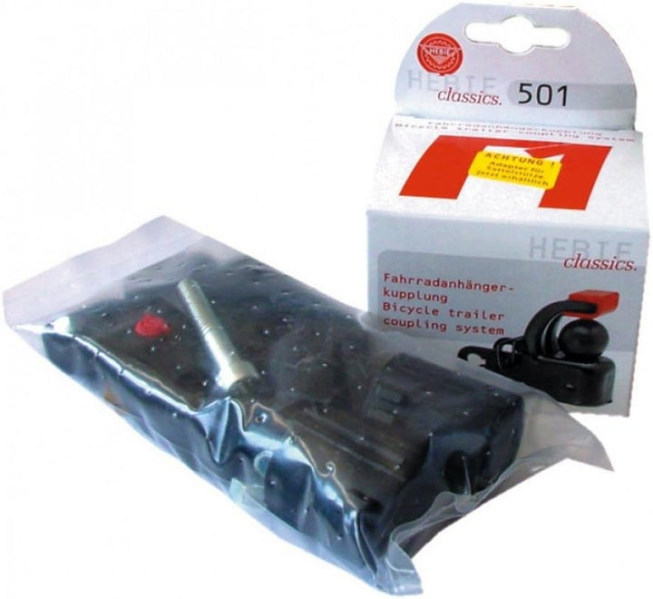 Hebie Fahrradanhänger Set F1 Anhängerkupplung + Sattelstützadapter
