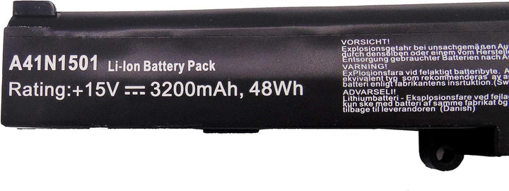 FengWings® A41N1501 L41LK2H L41LK9H, 15V 48Wh Akku für Ersatzen für ASUS N752 N752V N752VW N752VX N5