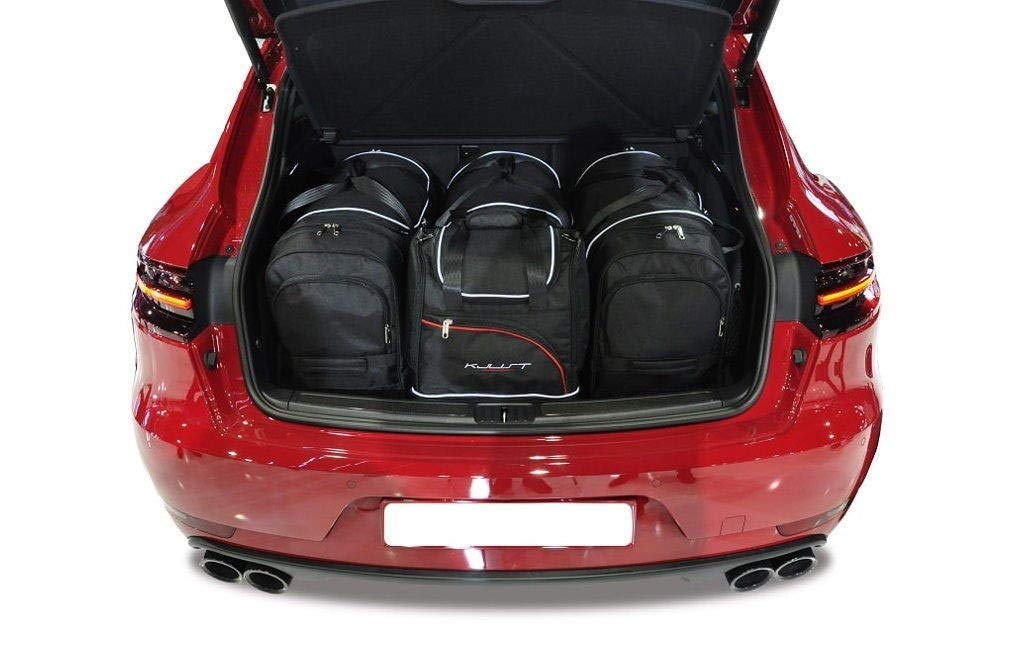 KJUST Dedizierte Reisetaschen 4 stk kompatibel mit PORSCHE MACAN I (95B) 2013+