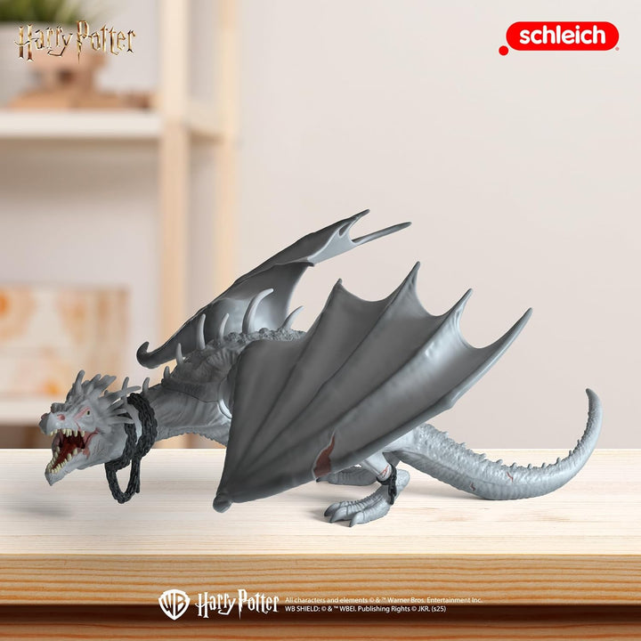 schleich Harry Potter | Ukrainischer Eisenbauch 13995 | Drache mit beweglichen Flügeln | als Deko od