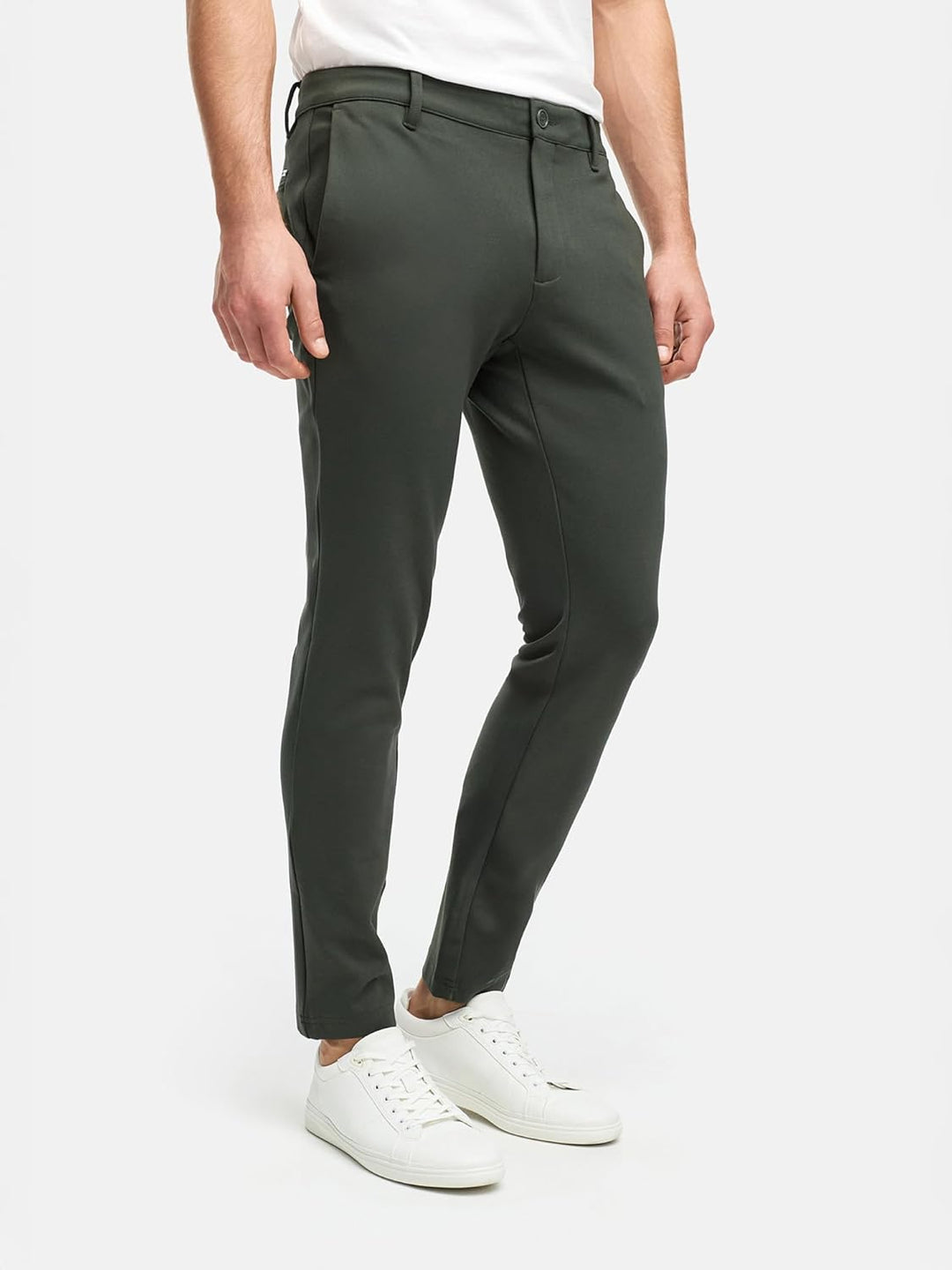 Indicode Herren Rodekro Performance Pants | Chinohose Herrenhose Super Stretch Stoffhose Bequeme Bus