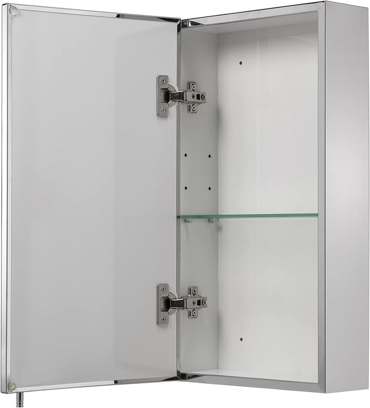 Croydex Anton Schrank, 1 Tür, Edelstahl Standard-Einzeltür, Standard-Einzeltür