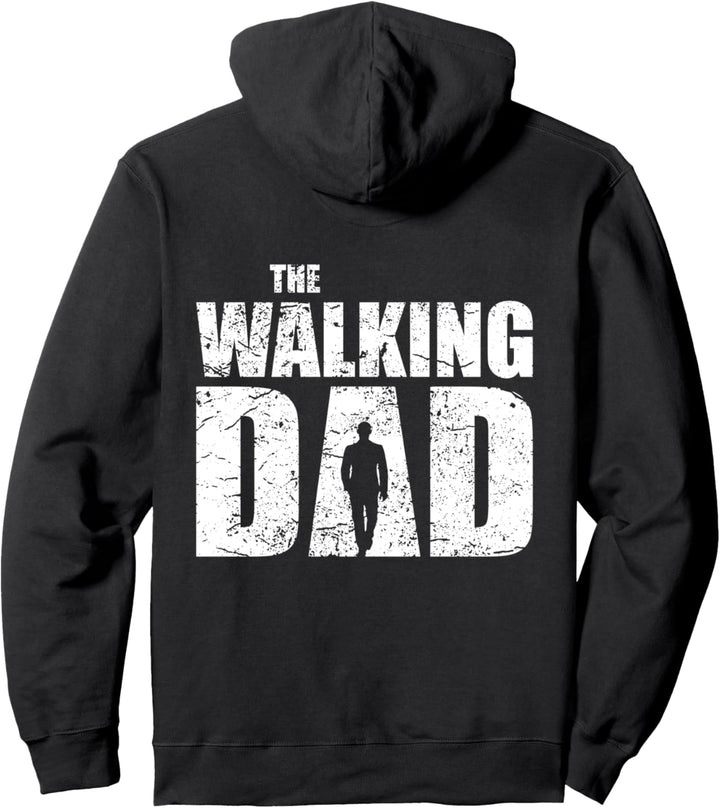THE WALKING DAD Spruch Papa Vater Geschenk Mann Dead Retro Pullover Hoodie