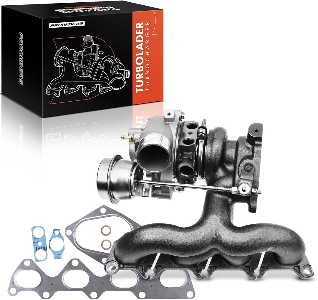 Frankberg Turbolader Kompatibel mit Golf Plus 1.4L 2006-2013 Golf V 1.4L 2005-2008 Golf VI 1.4L 2008