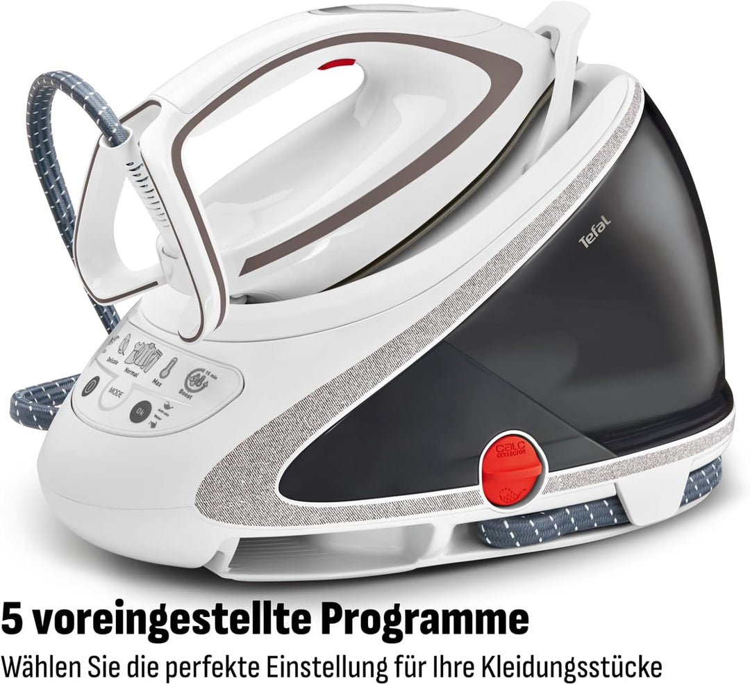 Tefal Dampfbügelstation Pro Express Ultimate GV9567 | 7,7 Bar | 155 g/Min. Kontinuierlicher Dampf |5