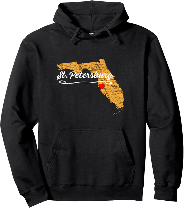 City of ST. PETERSBURG FLORIDA | Vacation Souvenir - Graphic Pullover Hoodie