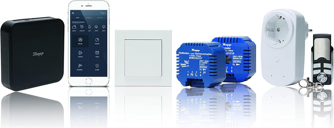 Kopp Funk-Dunstabzugshauben-Steuerungs-Set Free-control 3.0 mit Funk-Adapter, 1, 825802212