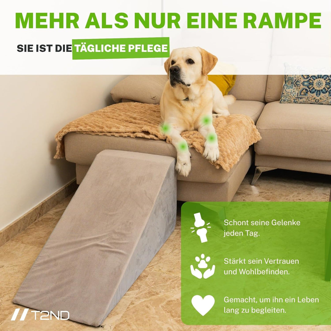 Rampe für Hunde, Schaumstoff, hohe Dichte, rutschfest, waschbar, stabil, leicht, bequem, grosse Haus