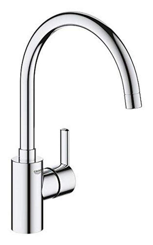 GROHE Feel | Küchenarmaturen - Einhand-Spültischbatterie, mit GROHE Zero | chrom | 32670002 Chrom oh