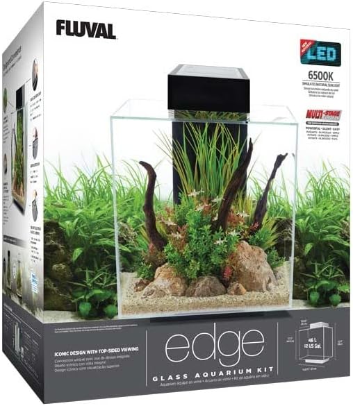 Fluval Ersatzbeleuchtung für Aquarium Edge 2.0, 43 l Glatt, Glatt