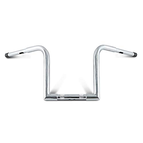 Lenker Ape Hanger Square 12" kompatibel mit Harley Softail Custom/Slim FLS/FLSL chrom