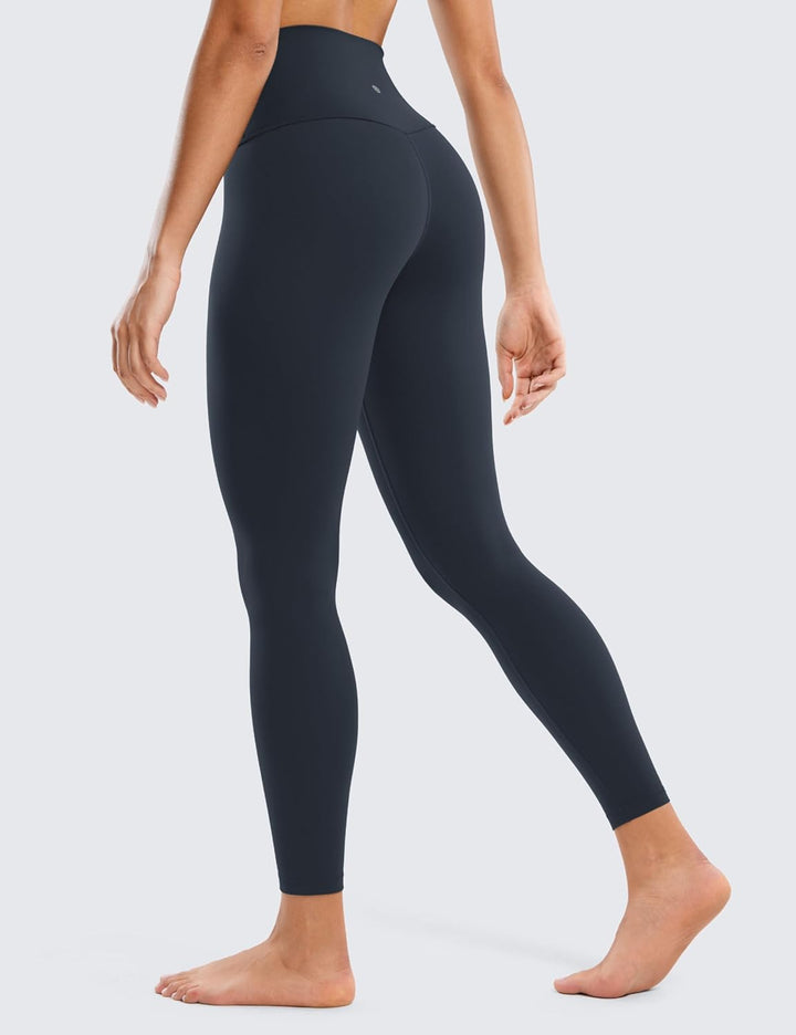 CRZ YOGA Butterluxe Damen Sport Leggings - 64cm High Waist Blickdicht Yoga Leggins Sporthose Workout