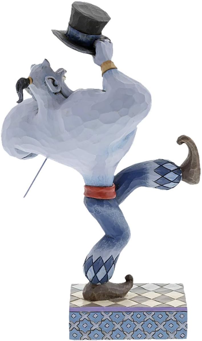 Disney Traditions by Jim Shore Aladdin Genie Figur, Harz, Mehrfarbig, 21 cm Chaises Longues, Steinha