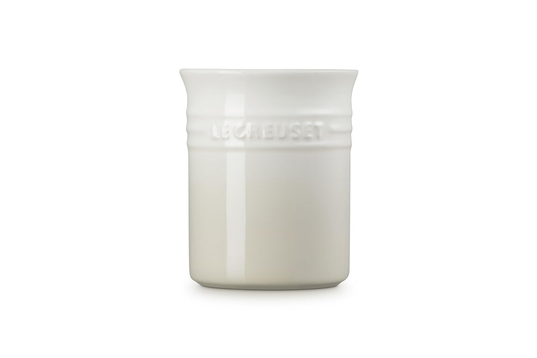 LE CREUSET Topf für Kochkellen aus Steinzeug, 1,1 Liter, Meringue, 71501117160001 Shell Pink, Shell
