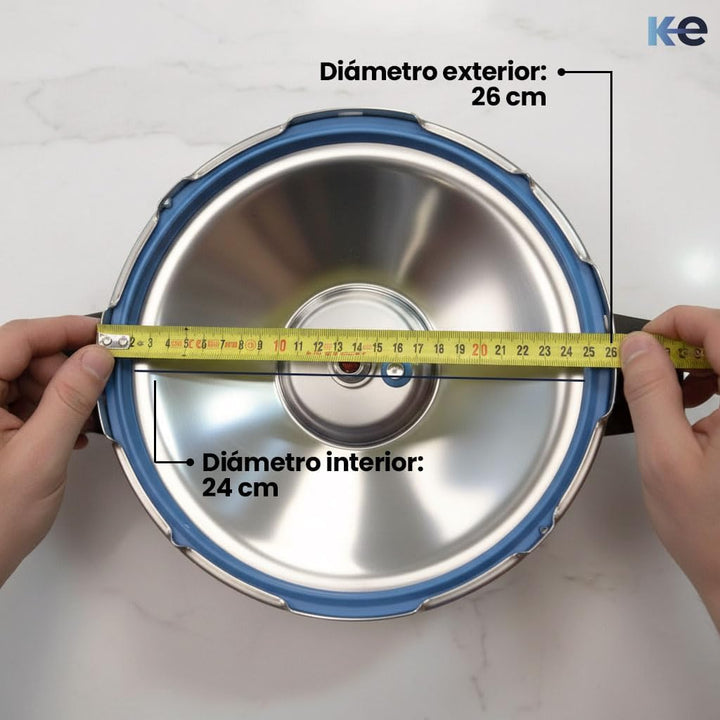 Anakel Home Ersatzgummi für Duromatic-Topf, kompatibel mit Duromatic-Modellen, Originalersatzteil, S