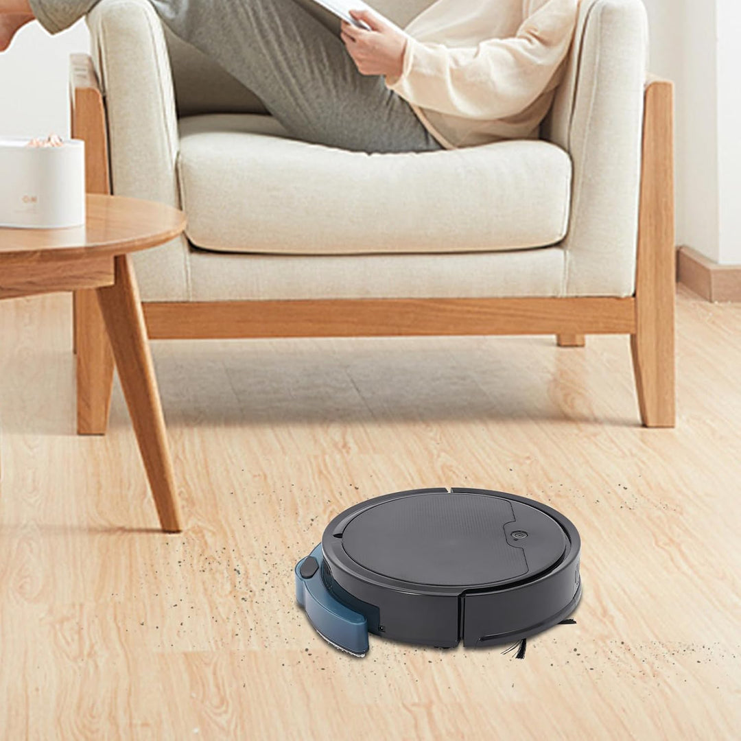 Saugroboter Roboterstaubsauger, Saugroboter mit Wischfunktion 3 in 1, 1100Pa Staubsaugerroboter mit