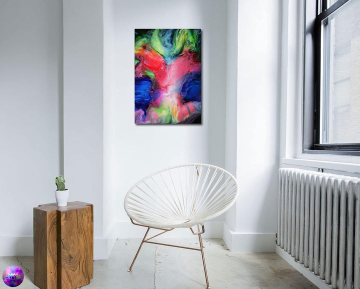 Original Gemälde Abstrakte Malerei - moderne hochglanz Wandbilder - Resin Art Kunst Bild Harz Unikat