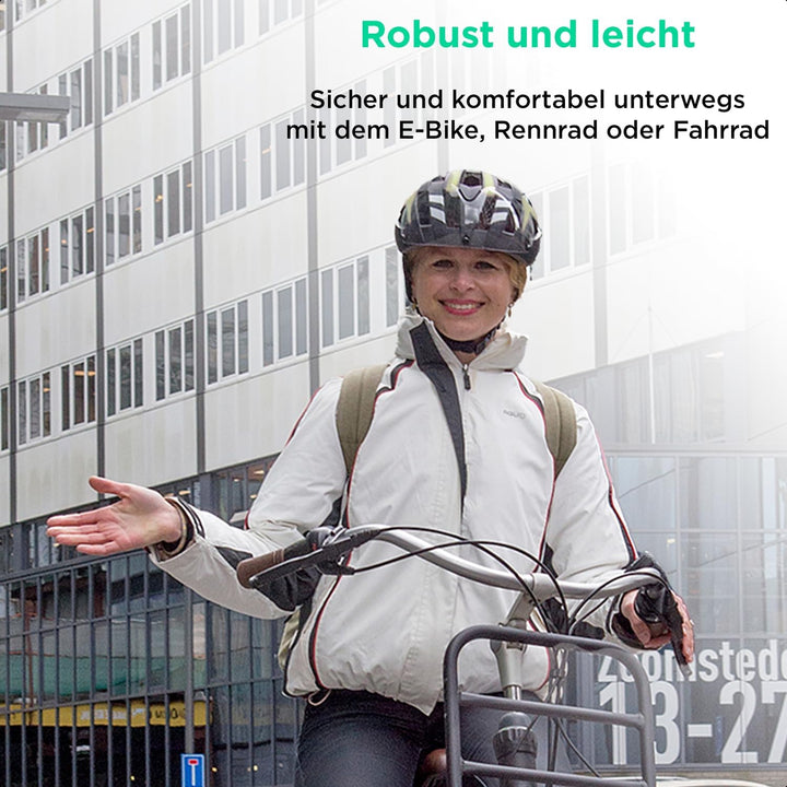GOOFF Blitz Fahrradhelm – Leichter Fahrradhelm für Damen und Herren mit 2 magnetische Visieren und L