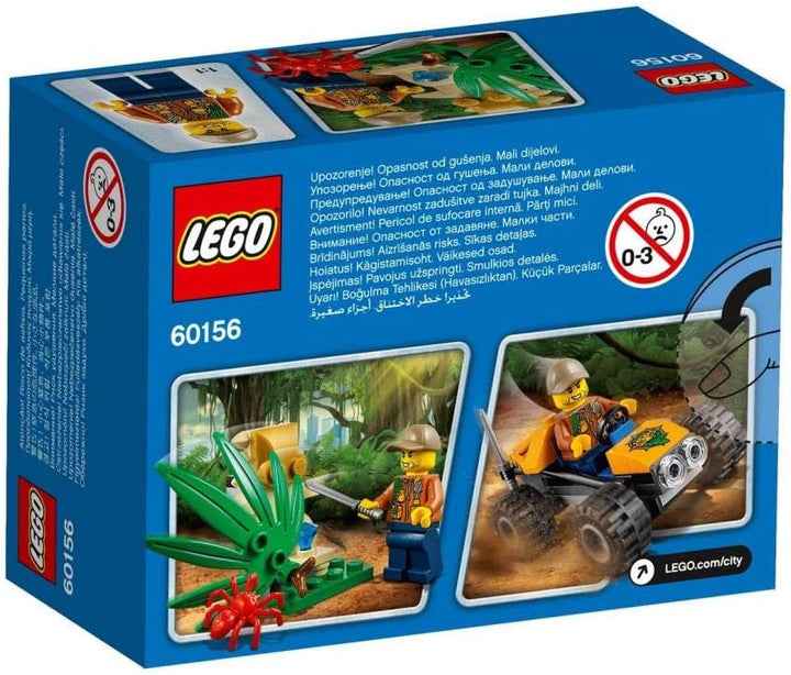 LEGO City 60156 - "Dschungel-Buggy Konstruktionsspiel, bunt Single, Single