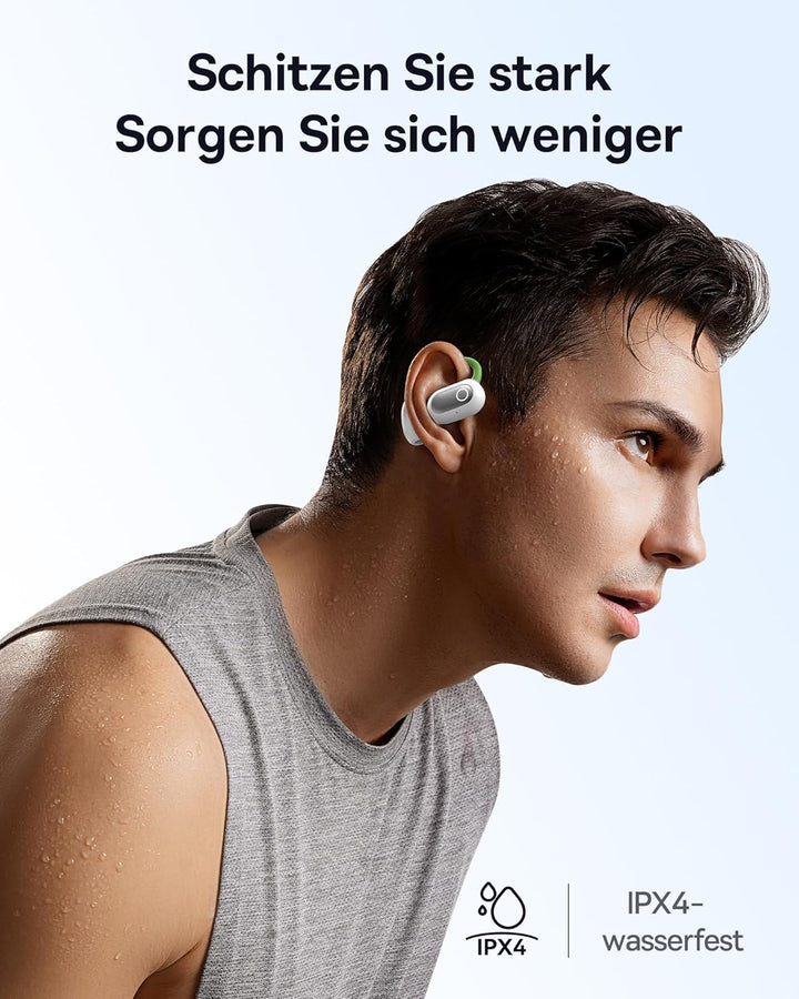 Baseus Eli Sport 1 Open Ear kopfhörer Bluetooth, Direktionale Akustik, druckvoller Bass, Ultraleicht