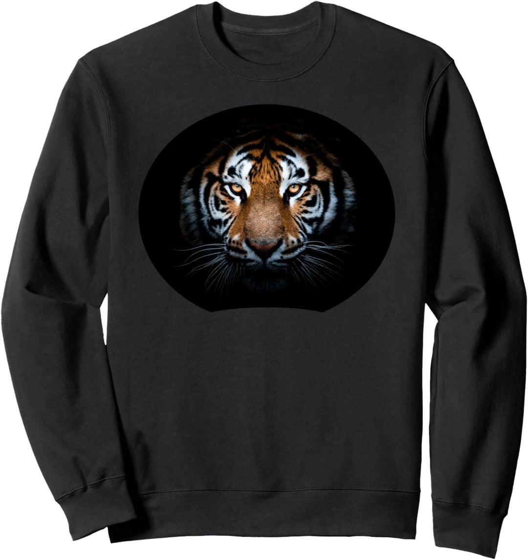 Tiger Kopf - Raubkatze Grosskatze Tiger Sweatshirt
