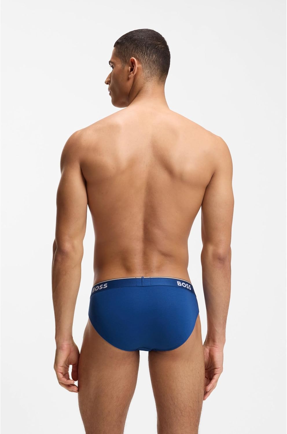 BOSS Herren Power Slips Briefs Unterhosen Cotton Stretch 3er Pack Set: Slips+Boxershorts XL New - Op