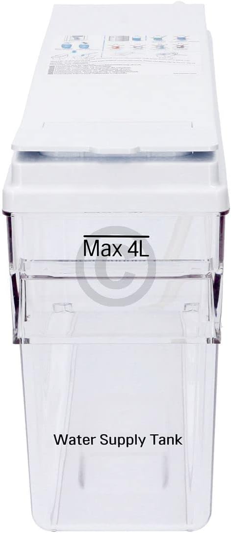 Wassertank 4Liter mit Deckel kompatibel mit LG AJL74372102 für KühlGefrierKombination
