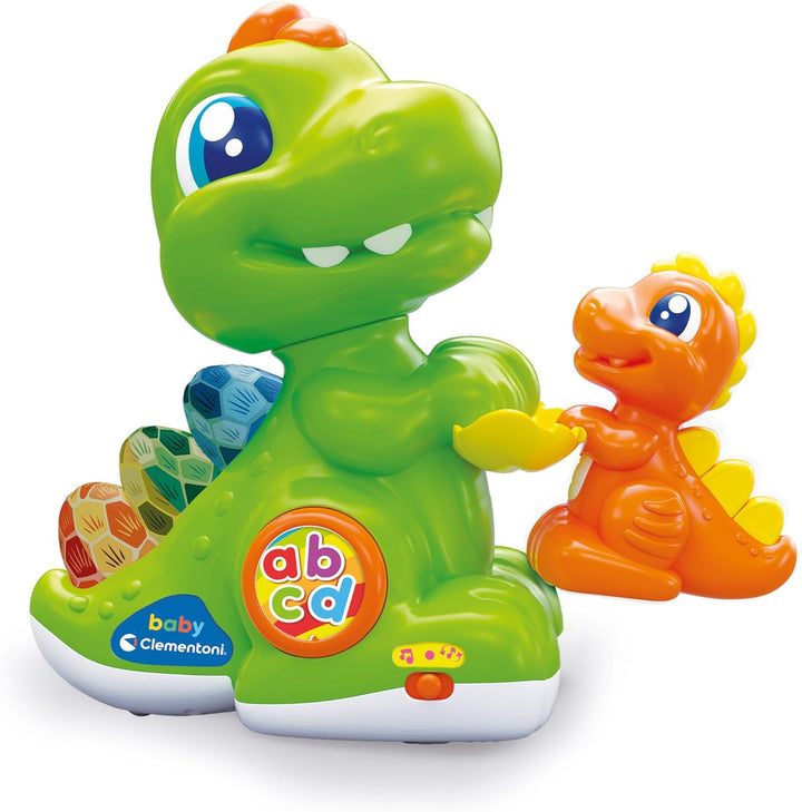 Clementoni Baby Dino-Dinosaurier Welpe, Aktivitätszentrum, interaktives elektronisches Spiel 10 Mona