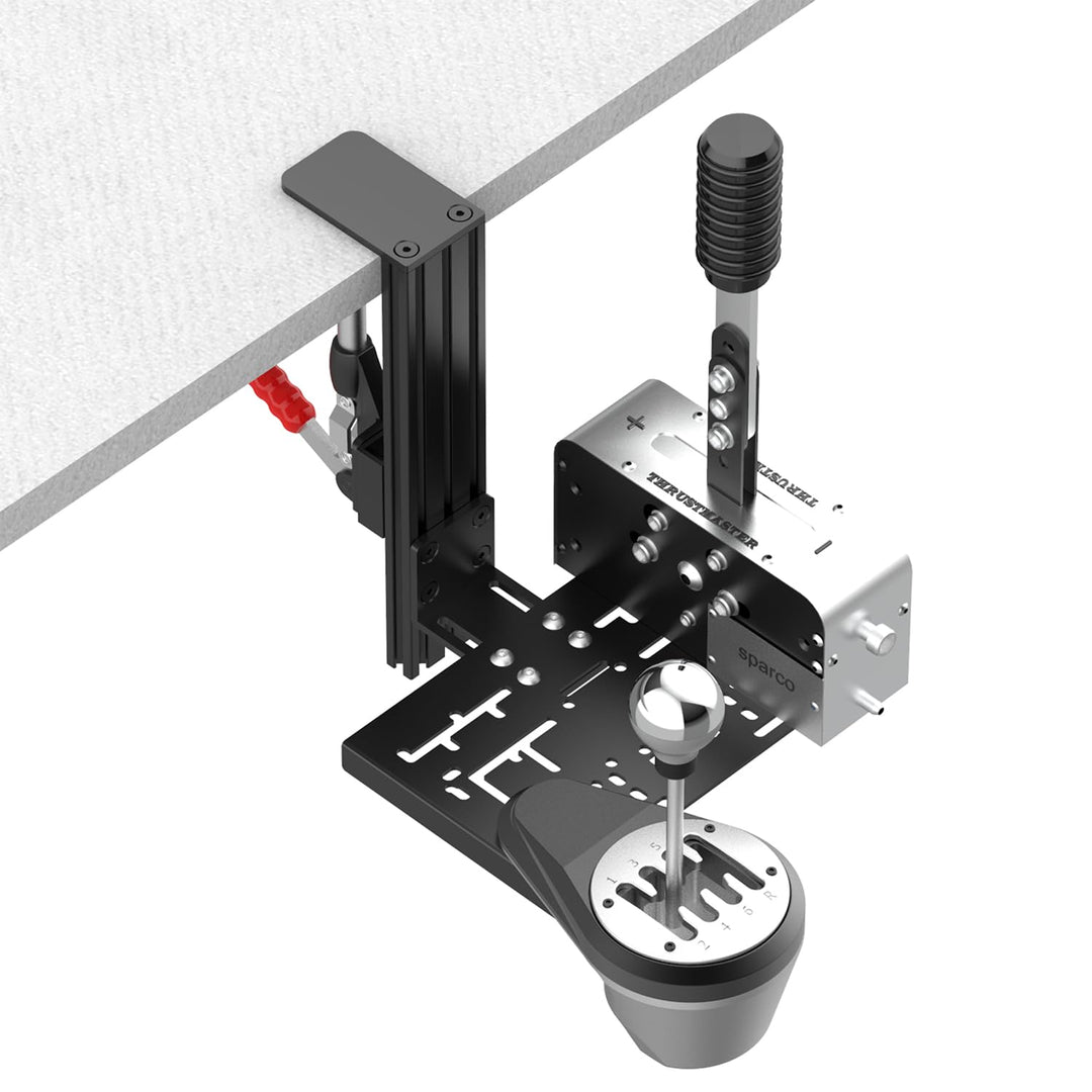 Universal Schreibtisch Halterung Für Racing Sim Shifter Handbremse Kompatibel mit Logitech G Driving