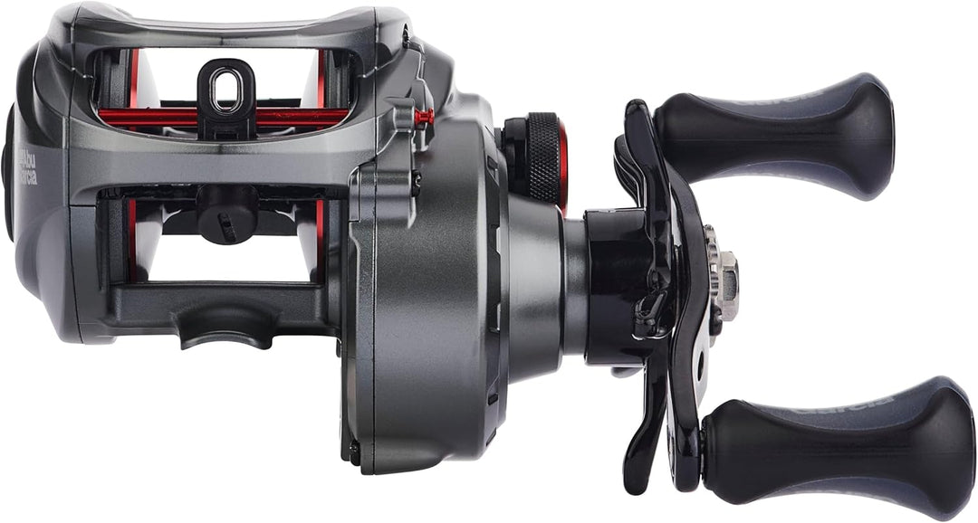 Abu Garcia MAX Low Profile Rolle – Baitcasterrolle zum Raubfischangeln – Hecht, Barsch, Zander 61