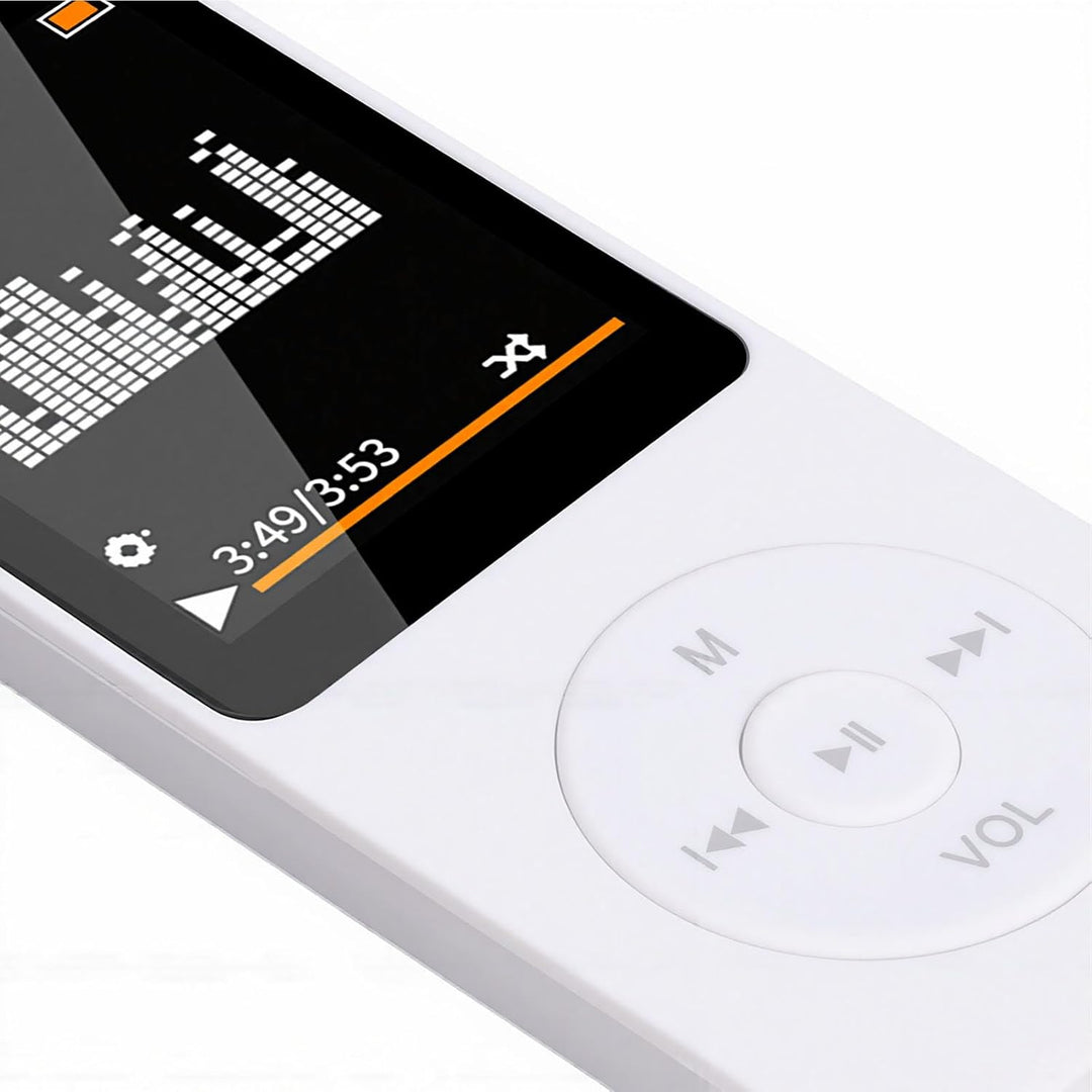 Bewinner Bluetooth-MP3-Player, Weiss WHITE, WHITE