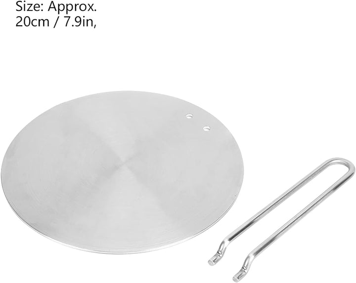 Hitzediffusor Edelstahl Induktionsdiffusorplatte, Induction Cooking Diffuser Plate für Elektro-Gashe