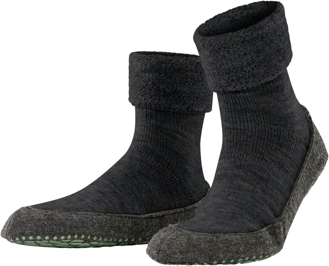 FALKE Herren Cosyshoe Stoppersocken rutschhemmende Noppen auf der Filzsohle komfortabel warm mit Plü