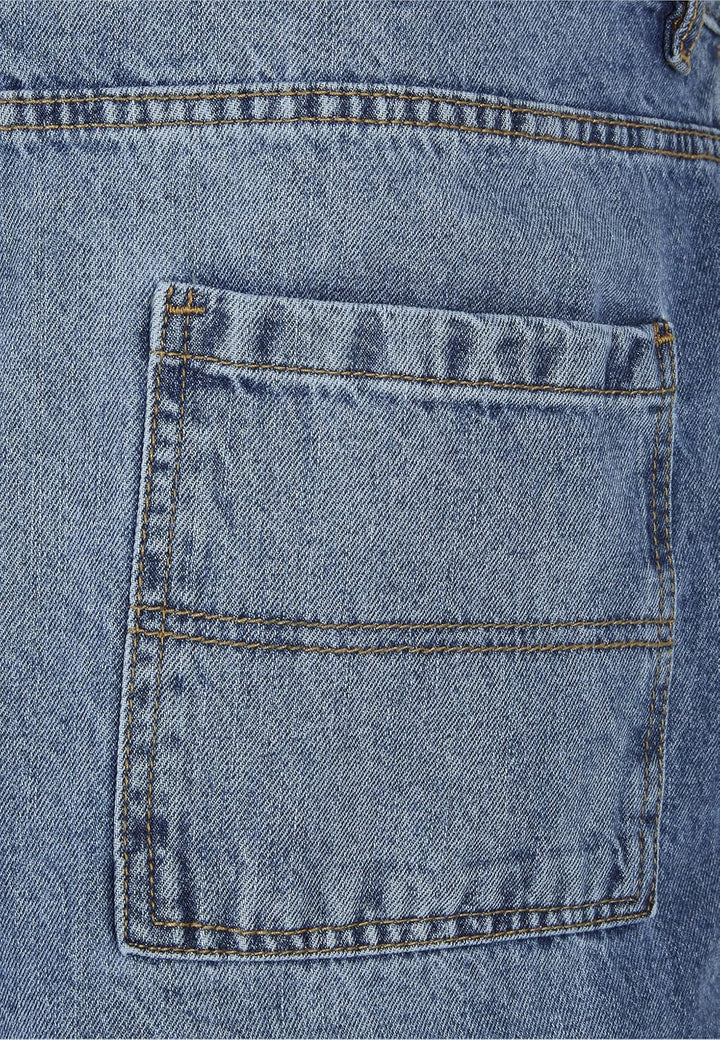 Urban Classics Herren Jeans mit tiefem Schritt 90's Baggy Pants weit geschnitten, mit Gürtelschlaufe