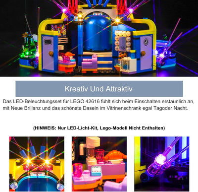 Led Licht Set Kompatibel mit Lego Heartlake City Music Talent Show (Kein Modell), Dekorationsbeleuch