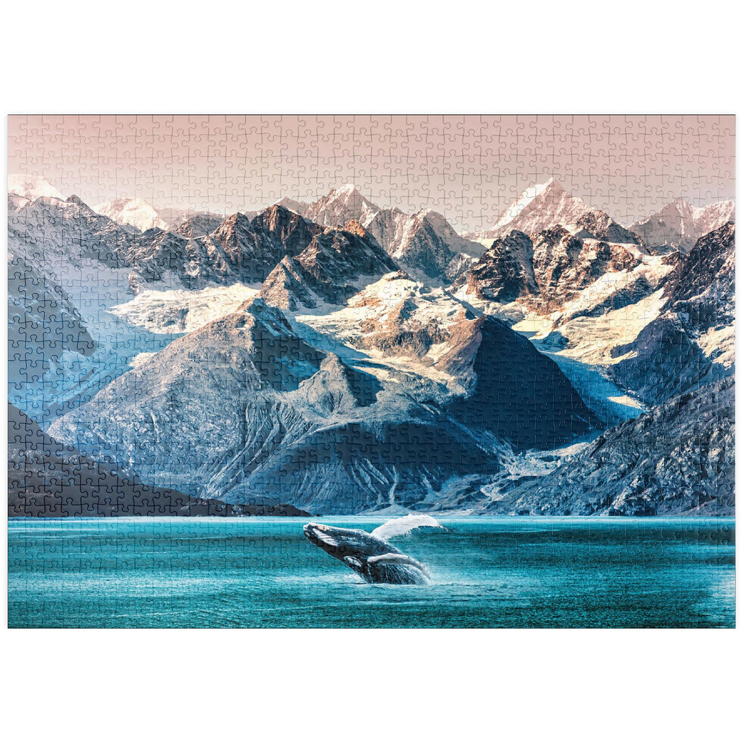 Alaska Wale - Premium 1000 Teile Puzzle - MyPuzzle Sonderkollektion von Puzzle Galaxy, 1000 Teile