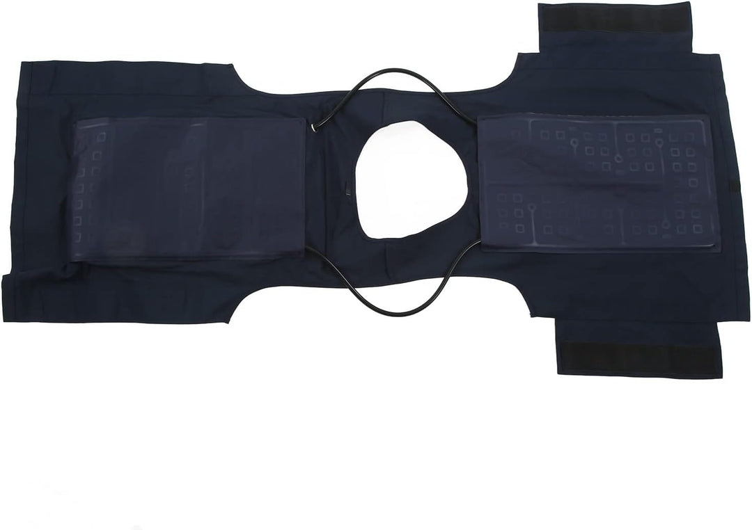 SALALIS Kühlweste Kühljacke Wasserzirkulationskühlung Polyester Einstellbare Dichtigkeit Kühlweste f